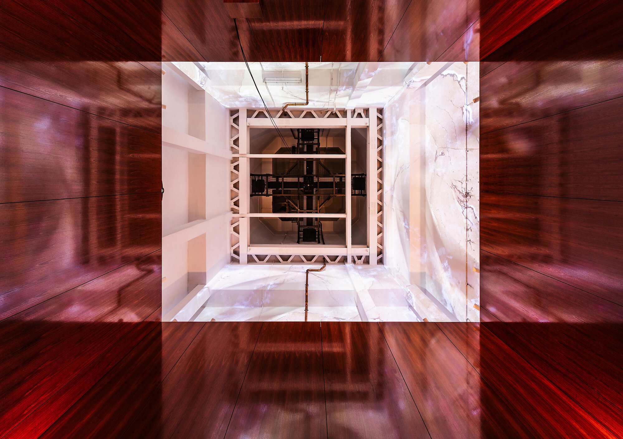 Interior photograph of Clocktower Bar by Trevor Mein